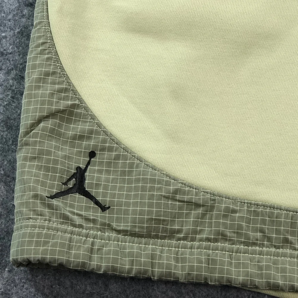 Jordan 23 ENGINEERED Mens Sweatshorts XL Yellow-Green Streetwear Basketball